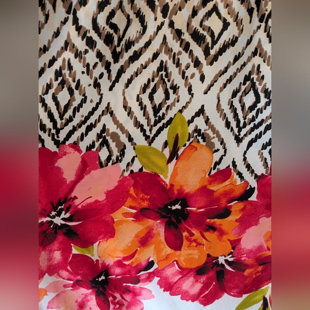 NWT Robby Bee Maxi Floral Tank Dress Women's XL - Picture 3 of 7